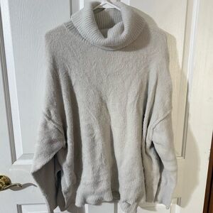 Aerie Buttercream Turtleneck